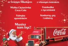 Plakat promujący wydarzenie Coca-Coli