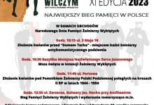 Plakat wydarzenia Bieg Tropem Wilczym - Pamięci Żołnierzy Wyklętych