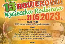 13. Rowerowa Wycieczka Rodzinna już w niedzielę 21 maja