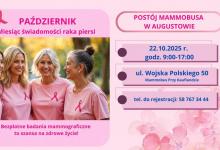 Zbadaj piersi profilaktycznie w Augustowie!