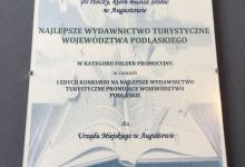 Publikacja Augustowa uznana za najlepszą w województwie podlaskim