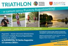 Baner Triathlon w Augustowie