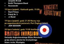 plakat Augustowski Blues Maraton