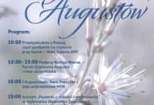 Augustowskie Placówki Kultury zapraszają na pierwszą edycję wydarzenia, które – mamy nadzieję – znajdzie swoje stałe miejsce w kalendarzu wydarzeń!  W sobotę 21 marca 2026 będziemy uroczyście obchodzić Światowy Dzień Poezji – z szacunkiem i miłością do rymów, metafor, podmiotów lirycznych, białych wierszy, poezji śpiewanej i prozy poetyckiej…