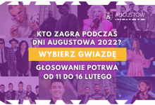 Wybierz gwiazdę Dni Augustowa 2022! Głosowanie wystartowało!