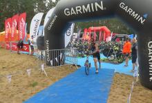 Zawody triathlonowe w Augustowie