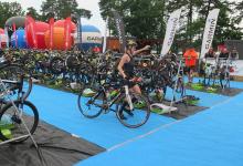 Zawody triathlonowe w Augustowie