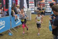 Zawody triathlonowe w Augustowie