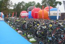 Zawody triathlonowe w Augustowie