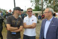 Zawody triathlonowe w Augustowie