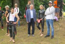 Zawody triathlonowe w Augustowie