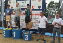 Zawody triathlonowe w Augustowie