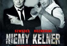 Plakat wydarzenia: teatralne spotkanie z cyklu Kurtyna w Górę, czyli komedia kryminalna „Niemy Kelner”
