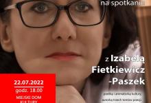 Kawiarenka Literacka z Izabelą Fietkiewicz-Paszek