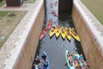 Canoeists entering the Mikaszówka lock on the Augustów Canal, photo by J. Koniecko