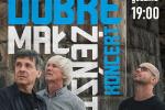 Plakat wydarzenia: koncert "Stare Dobra Małżeństwo", przedstawiający 3 mężczyzn