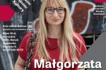 Plakat wydarzenia "Lektura obowiązkowa": Małgorzata Rejmer, przedstawiający autorkę
