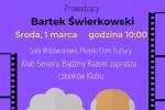 Spotkanie Klubu Seniora "Bądźmy Razem"