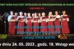 Koncert zespołu Senior działającego przy ODK z okazji Dnia Matki
